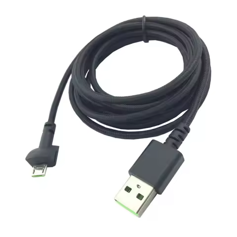 Nylon Braided Micro USB Charging Cable for Razer Seiren Mini Microphone Micro USB Charger Wires Micr