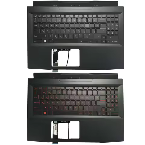 NEW For MSI GF66 11UE 11UG MS-1581 MS-1582 Palmrest Upper Cover Case Russian/US/Spanish/Latin/French