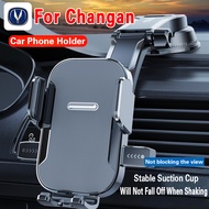 Car Mobile Phone Holder For Changan CS75 Plus CS35 CS55 Plus X7 Plus Alsvin Suction Cup Instrument P