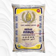 Beras Rebus/Parboiled Rice Cap Kapal Layar 10KG