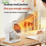 MOLIHA Electric Heater, Convenient Overheat Protection Desktop Heater Fan,  Type Multifunctional Adj