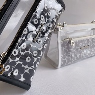 防水化妝包丨透明雙層收納包丨防水筆袋丨開學必備