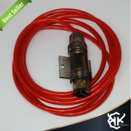 8 AWG 5 Meter Cable + 60A Tube Fuse