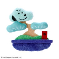 日本正版 Snoopy 史努比 史諾比 掛飾 匙扣 (和!) 盆栽