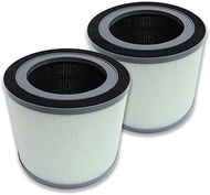 PUREBURG Replacement True HEPA Filter Compatible with Dreamegg TR-8080 True HEPA Air Purifier,2-Pack 4-Stage Filtration