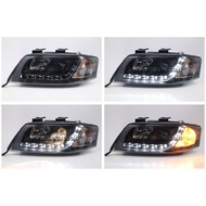 Audi A6 C5 97-03 Projector Head Lamp with LED Driving Lamp [ 1 Pair Left & Right ]