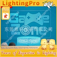 【LightingPro】GameZone Creative Esports led Ambient lighting PS Handle headphones3D Night Light Game7