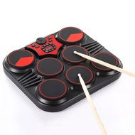 2025 Pluggable Headphones Convenient Dual Trigger Desktop Jazz Drum Children Adult Percussion Board 
