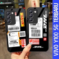 Softcase Glass Kaca Vivo Y100 5G 2024 Latest Mobile Phone Case Camera Protect [MG05]