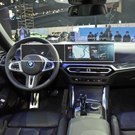 Tempered glass screen protector film For BMW i4 eDrive40 M50 2022 2023 12.3 inch Car infotainment ra