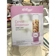 Kelloggs cereal dispenser pink kellogs