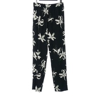Dries Van Noten yeezy Pants Flower pattern black Direct from Japan Secondhand