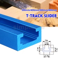 300-600mm Aluminum Alloy Miter T-Track T-Bar Nut Slider DIY Woodworking Tool