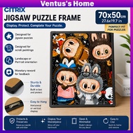 DIY Jigsaw Puzzle Frame 70X50cm Puzzle Photo Frame Simple Modern Wall Art Frame for Puzzle Painting 