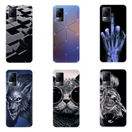 For VIVO V21E Case Soft Silicone For VIVO V21E V 21E Casing Painted TPU Back Cover