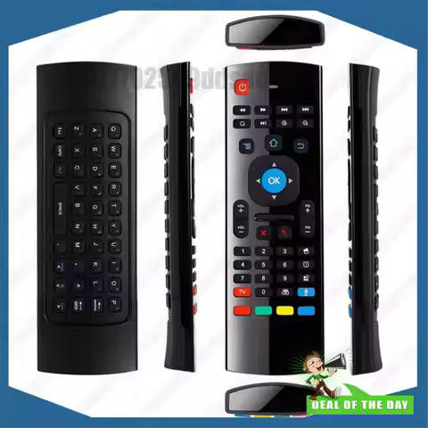 -A90Z MX3 Fly Air Mouse Smart Voice Remote Control 2.4G Wireless Keyboard For TV Box Android Mecool