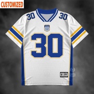 [Free Custom Name Numbers] Streetwear 22nd Jersey American Street Hip Hop Rugby Harajuku Letter Loos