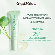 Glad2glow ACNE SPOT/GLAD2GLOW CENTELLA 2% SALYCIC ACID ACNE SPOT TREATMENT 5g