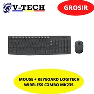Mouse+keyboard LOGITECH WIRELESS COMBO MK235
