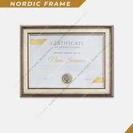 High-end photo frame for tabletop & wall hanging | Certificate frame, anniversary photo, decorative 
