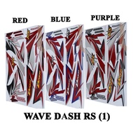 HONDA DASH RS DASH 110 RS BODY COVER SET 1 STRIPE (1) BODY COVERSET STICKER