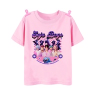 Kpop Demon Hunters Saja Boy Print Kids Shirt Huntrix Tee  Kpop Idol Group Girls Boys T-shirt Huntrix