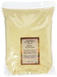 Gold Mine Yellow Corn Masa Harina - USDA Organic - Macrobiotic, Vegan, Kosher and Gluten Free Flour for Healthy Mexican Dishes  5 LBS