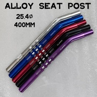VVM: 25.4∅mm 40CM CLIMAX ALLOY SEAT POST BICYCLE BESI BATANG SEAT BENGKOK BASIKAL BMX LAJAK CURVED S