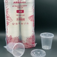 ABBAware A8 Round Container with Lid