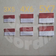 MERAH Red and White Embroidered Badge Red and White School Uniform Bet/ Unit Price (retail) Availabl