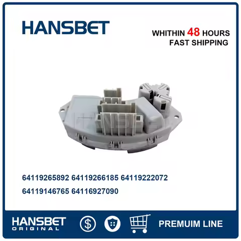 A/C Air Conditioning Heat Heater Blower Regulator 64119265892 for BMW 1 3 Series E89 E90 E91 E92 X1 