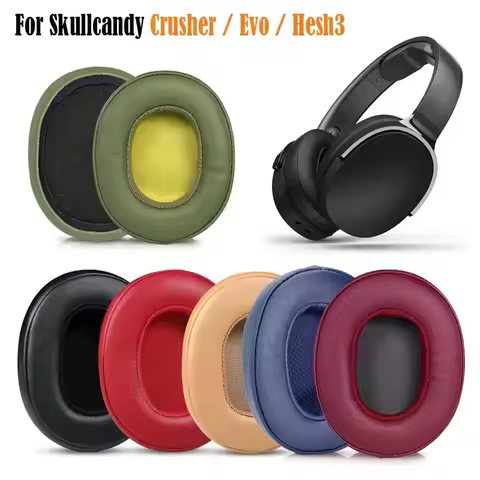 Replacement Ear pads Fits for Skullcandy Crusher Wireless Crusher Evo Crusher ANC Hesh 3 Headphones 