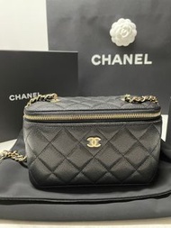 Chanel 24c classic clutch on chain vanity case 長盒子