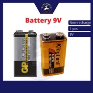GP Battery 9V Supercell Heavy Duty Kingtianli Heavy Duty Alkaline 9V Battery Bateri Alkaline Petak 9