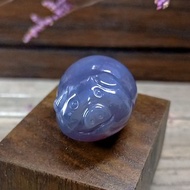 小雕件 小品動物-豬 深色紫玉髓