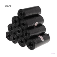 CON 150 Count Dog Poop Bags Black Waste Bag Leak-proof Dog Waste Bags 8 7 x12