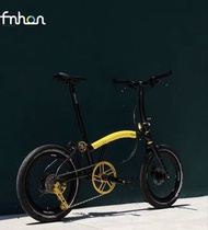 2026 最新顏色 FNHON 風行 風布 GT20 10速桶軸碟剎 20吋鋁合金折叠車 (三折叠 小布 國布) 送前後蛙燈叮叮