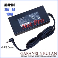 MSI Charger Adapter 20V - 9A 180W DC 4.5*3.0mm A20-180P1A ADP-180TBH A17-180P4B -NPRO