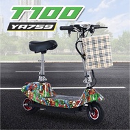 LookmeeShop ใหม่!!! E-scooter สกู๊ตเตอร์ไฟฟ้า สำหรับเด็กโตและผู้ใหญ่ รับน้ำหนักได้ถึง100กก. แข็งแรงม