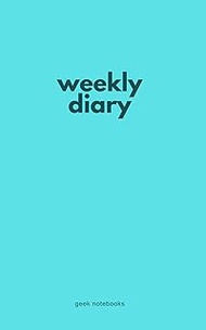 Undated Weekly Diary, Dotted Bullet Journal: Your Weekly Roadmap to Achievement - 5 x 8 inches 12.7 