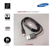 100% original (black) Usb type C charger cable samsung A8 2018 (SM-A530 / SM-A530F/K/L/S/N/W) - Sams