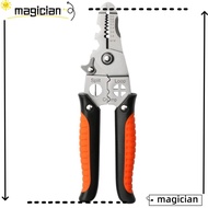 MAG Crimping Tool, 8 Inches High Carbon Steel Wire Stripper, Easy to Use 9-in-1 Wiring Tools Cable