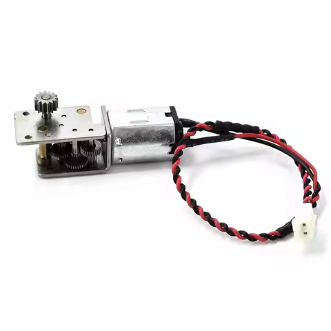 Mini N20 Gear Motor DC 3V 3.7V 20RPM Slow Speed Large Torque Micro Turbo Worm Full Metal GearBox Red