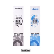 Set of 20 Mondez M15006 Double Gel Pen Refills (Bag of 2) Dark Blue 0.5mm - Smooth Writing Ink, Fast