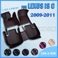 RHD Car floor mats for LEXUS IS C 2009 2010 2011 Car Accessories Custom Auto Foot Pads automobile carpet cover