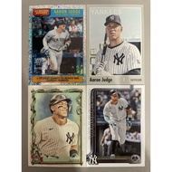 Topps Baseball Aaron Judge Chrome and Insert Card