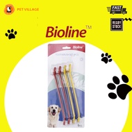 BIOLINE Toothbrush Set For Dogs (4pcs)