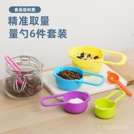 Ready Stock Measuring Spoon 6-Piece Set Precise Weighing Kitchen Household Baking Spoon Weighing Mea