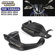 MT 03 25 Handlebar Handguards Shield For YAMAHA MT03 MT25 2015-2024 Motorcycle Accessories MT-03 MT