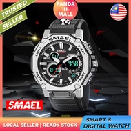 [Limited Promo FREE 1 WATCH] ORIGINAL SMAEL 8047 Sport Watch 50M Waterproof Original Sports Men  Wat